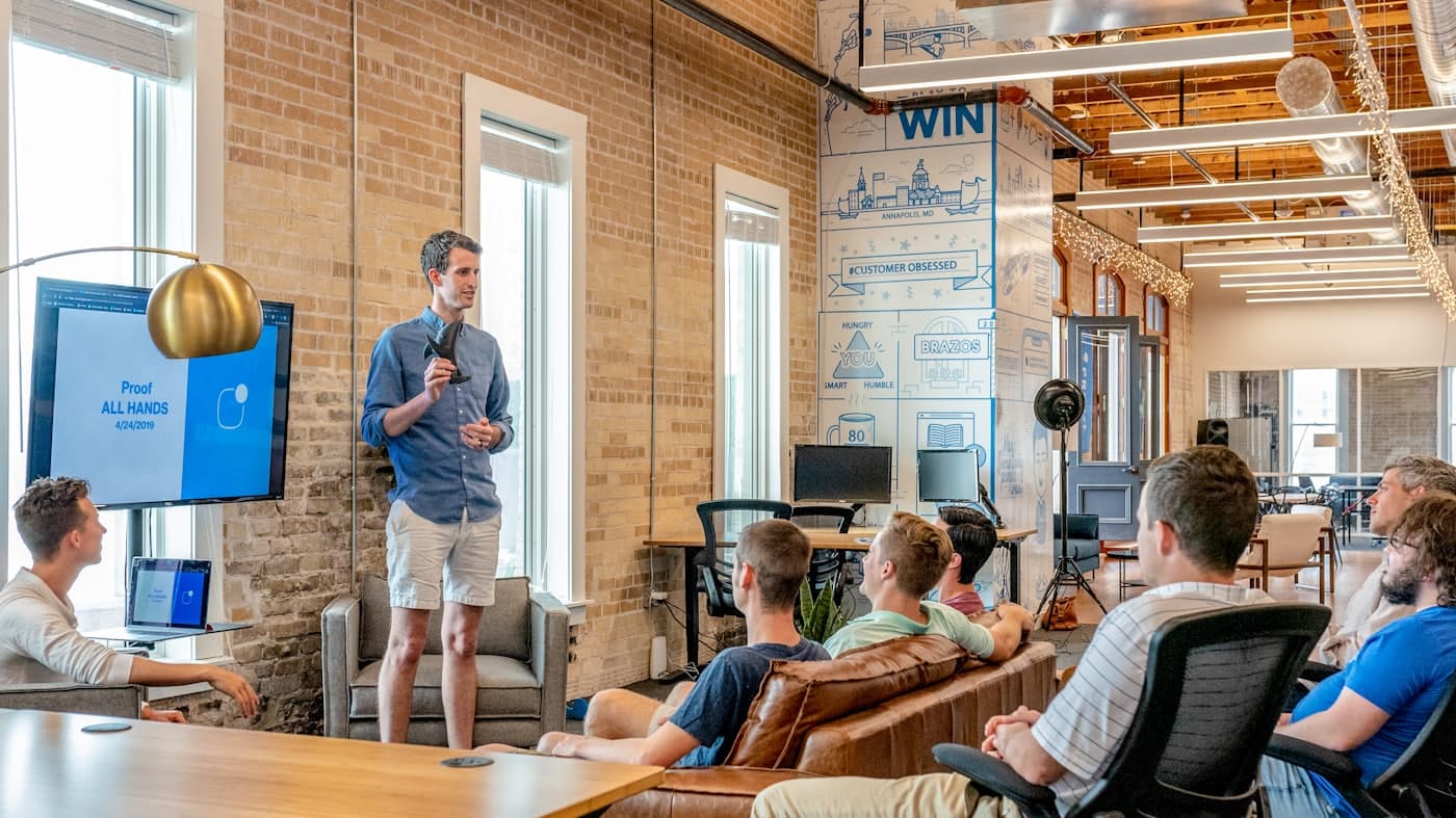 Roam team in a delivery planning session